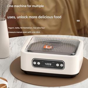 1.6L Électrique <span class=keywords><strong>Yaourt</strong></span> Fermentation110 V/220V Grande Capacité Ménage <span class=keywords><strong>Yaourt</strong></span> Riz Vin Natto Machine En Plastique Température Constante - Product Image 3