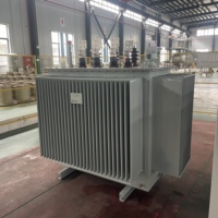 Transformateur entièrement étanche de type S11-M, rempli d'huile, triphasé, à faible bruit, pour la distribution d'énergie dans les zones résidentielles et industrielles