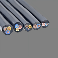 Cable de Control Flexible Multifilar RVV de 300/500V con Aislamiento de PVC para Cableado Interior y Automatización de Edificios