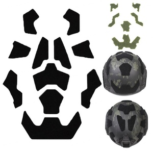 Kit spécial pour sports de plein air : Casque tactique SF avec lampe de chasse, couleurs vert et noir, couvre-tête haute performance pour l'équitation des enfants - Product Image 6