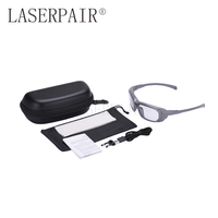 Lunettes de protection laser CE EN207 9000-11000nm OD6+ pour marquage laser, laser CO2 10600nm, laser médical et esthétique