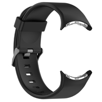Tali Jam Tangan Silikon Lembut Lepas Cepat dengan Konektor Logam dan Gesper Pin untuk Google Pixel Watch 45mm 1 2 3 4 Tali Pengganti