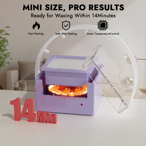 En stock Waxkiss Nouveau design Kit chauffe-<span class=keywords><strong>cire</strong></span> pour l'épilation des sourcils, du nez et des oreilles, avec pot à <span class=keywords><strong>cire</strong></span> - Product Image 4