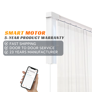 Moteur de rail de rideau électrique <span class=keywords><strong>Dooya</strong></span> T12 en gros d'usine, couple de 1,2 Nm, moteur de rideau intelligent WiFi T12 compatible Alexa Google <span class=keywords><strong>Home</strong></span> - Product Image 2
