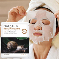 Produits de beauté personnalisés pour les soins du visage Masque facial blanchissant hydratant au collagène coréen
