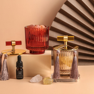 Hesshes <b>Reed</b> <b>Diffuser</b> Glass Aromatherapy Crystal Set Home Bedroom Decor Gift Six Months To One Year Duration - Product Image 4