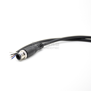 M12 A ترميز 4 دبوس الذكور مستقيم إشارة استشعار كابل - Product Image 6