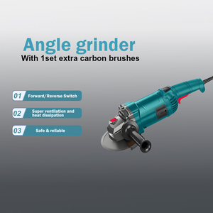 230mm Large Angle Grinder 9" High <b>Power</b> Cordless Electric Grinder Brushed Motor <b>Tool</b> for Construction & Industrial Grinding - Product Image 3