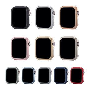 Funda protectora de parachoques con marco de aluminio y Metal de lujo para <span class=keywords><strong>Apple</strong></span> <span class=keywords><strong>Watch</strong></span> Ultra 49mm S10 9 <span class=keywords><strong>SE</strong></span> 5 8 7 45MM 41MM 46MM 42NM parachoques - Product Image 6