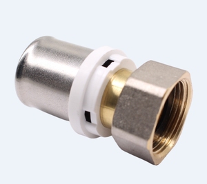 Raccords à compression universels en laiton TH&U pour tuyaux multicouches, coupleur de compression en cuivre, filetage NPT/BSP, plomberie <span class=keywords><strong>sanitaire</strong></span>, gaz - Product Image 4