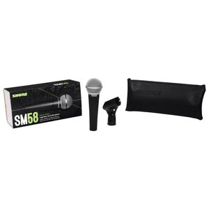 Micrófono Dinámico con Cable <span class=keywords><strong>Shure</strong></span> <span class=keywords><strong>SM58</strong></span> con Conector XLR para Interpretación Vocal - Product Image 2