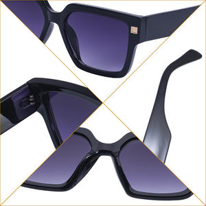 Lunettes de soleil carrées pour femmes Fy-61001, monture PC, protection UV400, mode, protection solaire, cyclisme, conduite - Product Image 5