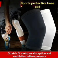 Genouillère de compression respirante antidérapante élastique pour le sport, soutien de jambe, protection de genou pour le basketball et la course, personnalisable