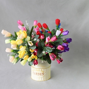 5 Đầu Nhân Tạo Mộc Lan Hoa Nụ Hoa Cho Trang Trí Đám Cưới Nhân Tạo Số Lượng Lớn Hoa Lụa Nhân Tạo Bó Hoa - Product Image 3