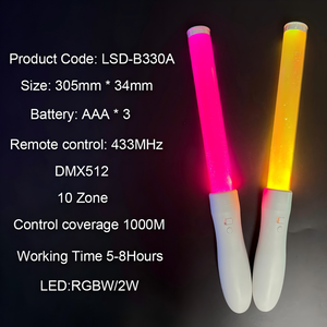 Bâtons lumineux personnalisés pour concerts 	   Bâton lumineux Kpop, cadeaux gratuits pour les concerts, fournitures pour fêtes et vacances, bâton lumineux Kpop - Product Image 2