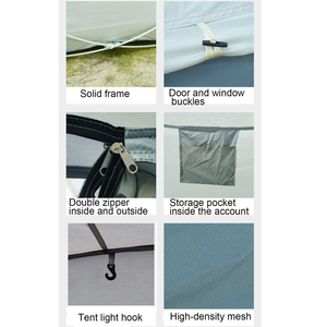 Tente Pop-up Entièrement Automatique Best-seller pour le Camping, Utilisation en Plein Air, Imperméable pour les Plages de Sable - Product Image 6
