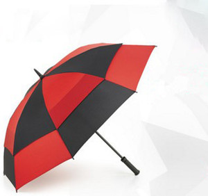 Parapluie de golf double couche avec logo personnalisable, coupe-vent, imperméable, robuste et durable, portable pour la pluie - Product Image 3