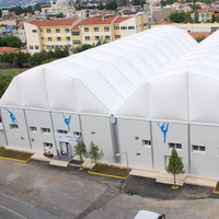 Tente de réception polygonale Jiada High Peak, imperméable quatre saisons, pour événements VIP et stockage commercial