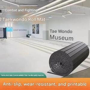 Tapete de Entrenamiento de Artes Marciales Ligero Yx Gris Enrollable para BJJ y Boxeo, Suave, 2 cm de Grosor, Duradero - Product Image 5