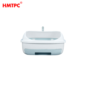 Accessoire de litière pour <span class=keywords><strong>chat</strong></span> en plastique de qualité supérieure, confortable, semi-ouvert, anti-éclaboussures, avec <span class=keywords><strong>filtre</strong></span>, facile à nettoyer, adapté à l'utilisation avec des tapis absorbants - Product Image 1