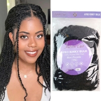 Cheveux Afro Kinky en vrac pour Passion Twists, Cheveux synthétiques doux pour tresses africaines et torsades