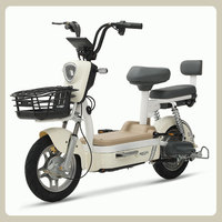 Bicicletas Eléctricas Urbanas para Mujer de 26 Pulgadas con Canasta, Nueva Llegada en Oferta