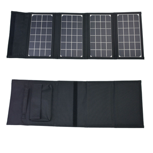 Factory Direct Price High Quality 21W Monocrystalline Foldable Black <b>Portable</b> <b>Solar</b> 24% Efficiency Outdoor Activities - Product Image 4