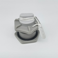 Valve de vidange hexagonale en PVC robuste de 24 mm pour bateau, kayak, canoë gonflable – Pièce de rechange pour le surf