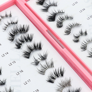 Imperméable à l'eau à la main en gros <span class=keywords><strong>faux</strong></span> <span class=keywords><strong>cils</strong></span> pas besoin d'eye-liner pré collé Bond presse sur auto-adhésif bande transparente <span class=keywords><strong>demi</strong></span>-<span class=keywords><strong>cils</strong></span> - Product Image 2