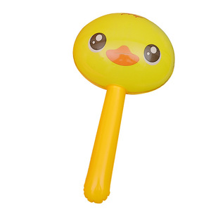 Martillo inflable con cabeza de animal de dibujos animados, palo largo con campana, juguete para niños, regalo para guardería, puesto de comida callejero - Product Image 3