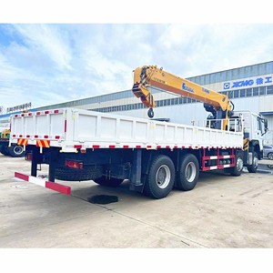 รถบรรทุกติดเครน HOWO 8X4 พร้อมเครื่องยนต์ Weichai  กำลังยก 14 ตัน ความสูงสูงสุด 18 เมตร  ชิ้นส่วนสำคัญ - Product Image 1