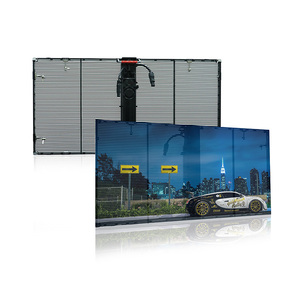 High quality HD video advertising indoor and outdoor p10.5 transparent led display - Product Image 5