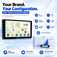 Autoradio Android Flysonic 10 pouces avec double lecteur vidéo, navigation GPS et lecteur DVD 2 DIN