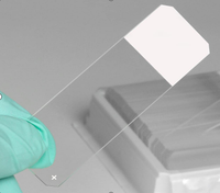 High Quality 7109 Glass Microscope Slides,cut Edges Frosted One End on One Side, Lab Glass Microscope Blades 45 and 90 Corner