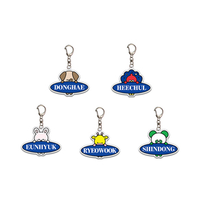 Acrylic Cartoon <b>Anime</b> UV Printing Customizable <b>Keychain</b> Souvenir Promotion Gift - Product Image 2