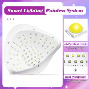 Machine à manucure 300W avec 66 LED, séchage rapide du vernis gel, lampe UV 48W, outils de salon, lampe UV LED pour ongles SUN X12 MAX - Product Image 3