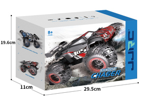 JJRC Q105 Juguetes Coche <span class=keywords><strong>Buggy</strong></span> 1:18 coches de alta velocidad 30 km/h 2,4 <span class=keywords><strong>Ghz</strong></span> doble motores Drive escalada RC todoterreno Drift Radio Control Juguetes - Product Image 3