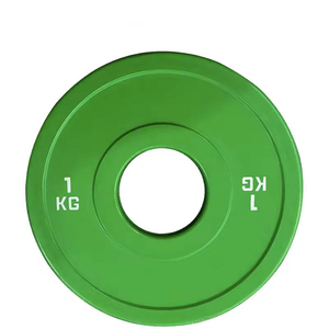 Discos de Peso Fraccionarios de Acero de Alta Calidad para Barra, 0.5kg, 1.0kg, 1.5kg, 2.0kg, 2.5kg - Product Image 3