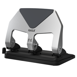 Eagle Standard 3-Hole Force Saving Punch 50 <b>Sheets</b> Hole Puncher Office School Home Use - Product Image 2