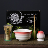 Ensemble fouet et bol à matcha en céramique personnalisable de haute qualité JN Premium, design Japandi, écologique, grande capacité
