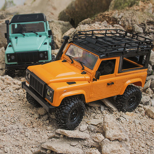 MN Models MN90 <span class=keywords><strong>Land</strong></span> <span class=keywords><strong>Rover</strong></span> <span class=keywords><strong>Defender</strong></span>, Camioneta Todoterreno de Control Remoto con Tracción en las 4 Ruedas, Escala 1/12, 2.4Ghz, sin Escobillas, de Alta Velocidad - Product Image 2
