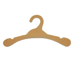 Wholesale Recycled Biodegradable Cardboard Clothes Hanger Adult Paper Hanger with Custom Logo