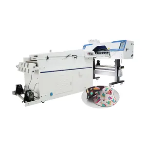 Factory Price Digital T Shirt Textile Printing Machine Heat transfer DTF Printer With Double I3200 Print Heads