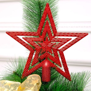 Stella per Albero di <span class=keywords><strong>Natale</strong></span> Durevole <span class=keywords><strong>e</strong></span> Resistente in Poliresina di Alta Qualità per Decorazioni Domestiche, Ufficio, Feste <span class=keywords><strong>e</strong></span> <span class=keywords><strong>Natale</strong></span> - Product Image 1