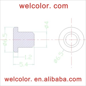 4 4.0mm T shape Wholesale custom molded waterproof silicone <strong>rubber</strong> stoppers <strong>rubber</strong> <strong>bung</strong> sealing 3.6 3.7 3.9 mm small hole plugs - Product Image 6
