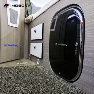MOBORV Autocaravana RV Caravana <span class=keywords><strong>Mini</strong></span> <span class=keywords><strong>Lavadora</strong></span> Accesorio Vehículo Recreativo <span class=keywords><strong>Mini</strong></span> <span class=keywords><strong>Lavadora</strong></span> de Carga Frontal Automática Montada EN LA Pared - Product Image 5