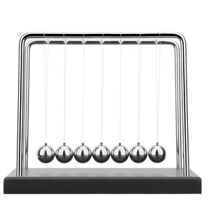 Sfere <span class=keywords><strong>di</strong></span> equilibrio con pendolo in metallo placcato consegnate in fabbrica - Product Image 3