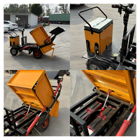 Chariot de transport hydraulique auto-chargeur à quatre roues 15T avec contrôleur pour espaces étroits