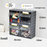 Boîte de rangement en plastique pour quincaillerie, avec tiroirs de classification pour vis et blocs de construction Lego, pour salon - Vente en gros