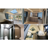 Vente en gros mobile extensible de petites maisons modernes préfabriquées portables de haute qualité en acier Capsul House